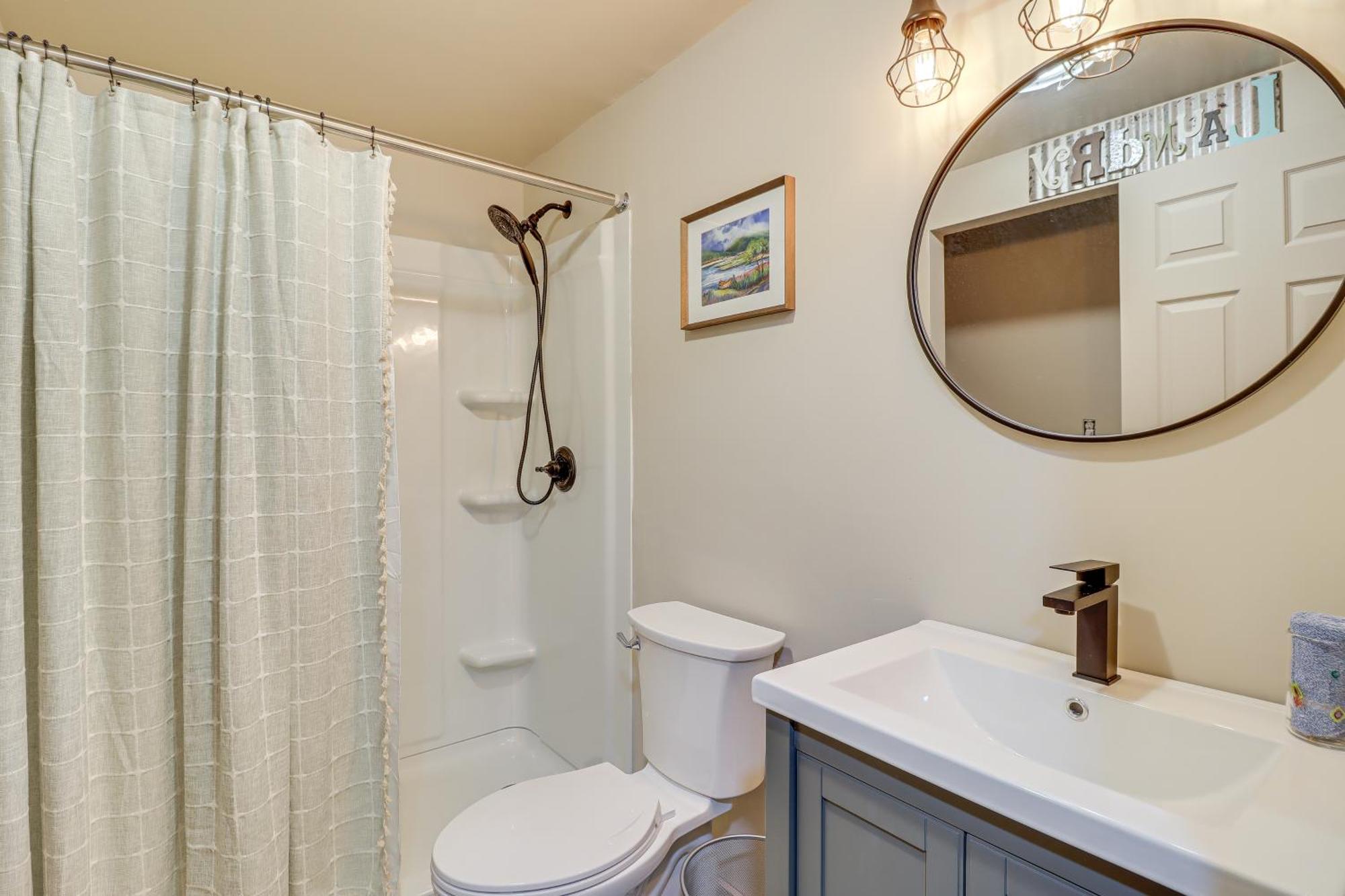 Quaint Jim Thorpe Cabin Retreat, Walk To Beach! المظهر الخارجي الصورة